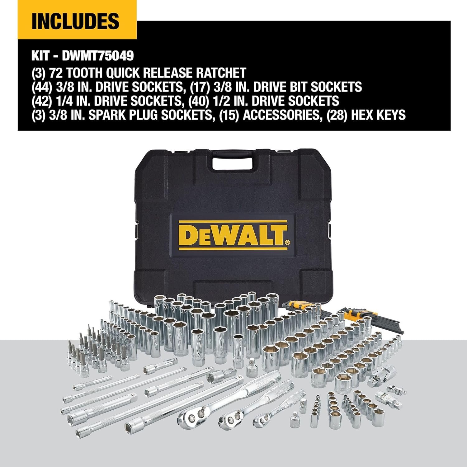66% Off DEWALT 192 Pc Mechanics Tool Set Deal
