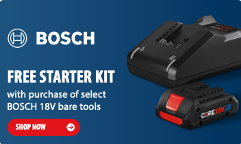 Free Bosch 18V Battery Starter Kit Deal