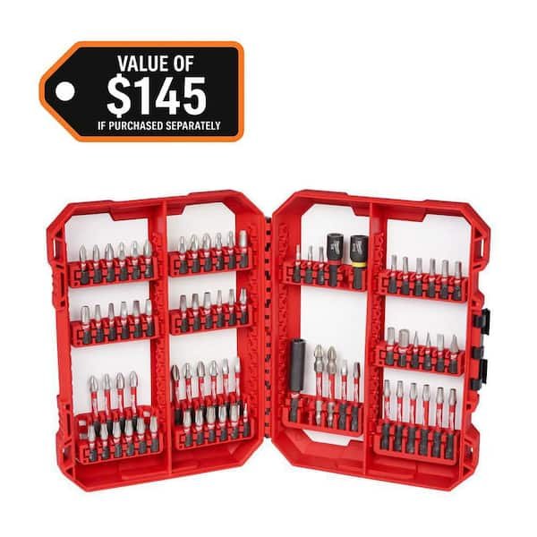 Milwaukee SHOCKWAVE 74-Piece Bit Set Deal Save $20.11 Now $19.88