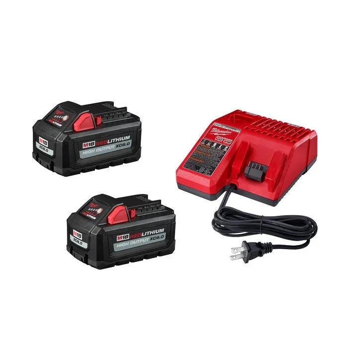 Milwaukee M18 XC6.0 Battery Starter Kit Deal Free Tool Offer