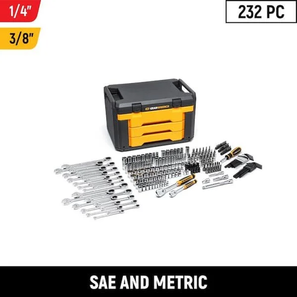 $100 Off GEARWRENCH 232 Pc Mechanics Tool Set Deal