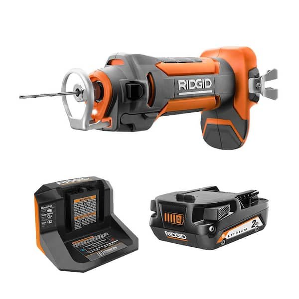 RIDGID 18V Drywall Cut-Out Tool Kit Deal Only $69!