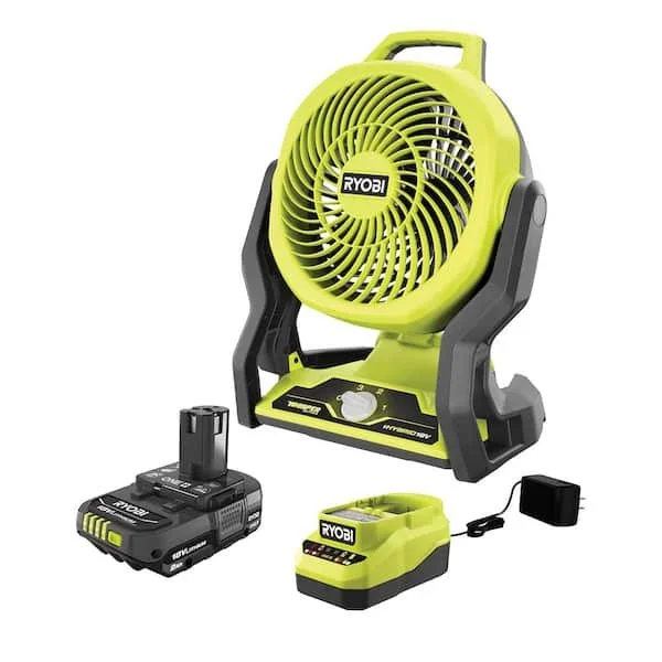 Today Only 39% Off RYOBI 18V Whisper Fan Kit $59.97