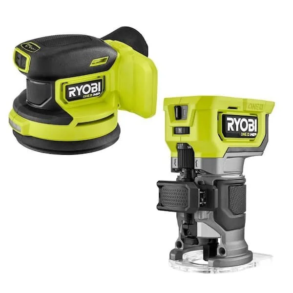 Today Only $89 Off RYOBI HP Router and Sander Set $159