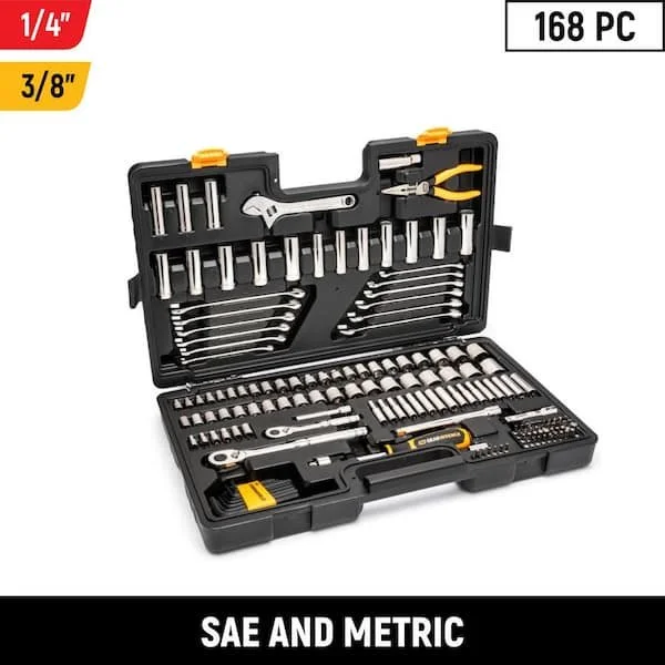 Save $53 on GEARWRENCH 168-Piece Tool Set $142 Deal