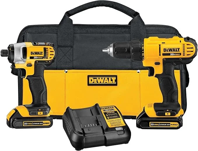 50% Off DEWALT 20V MAX Drill and Impact Combo Deal $129.99