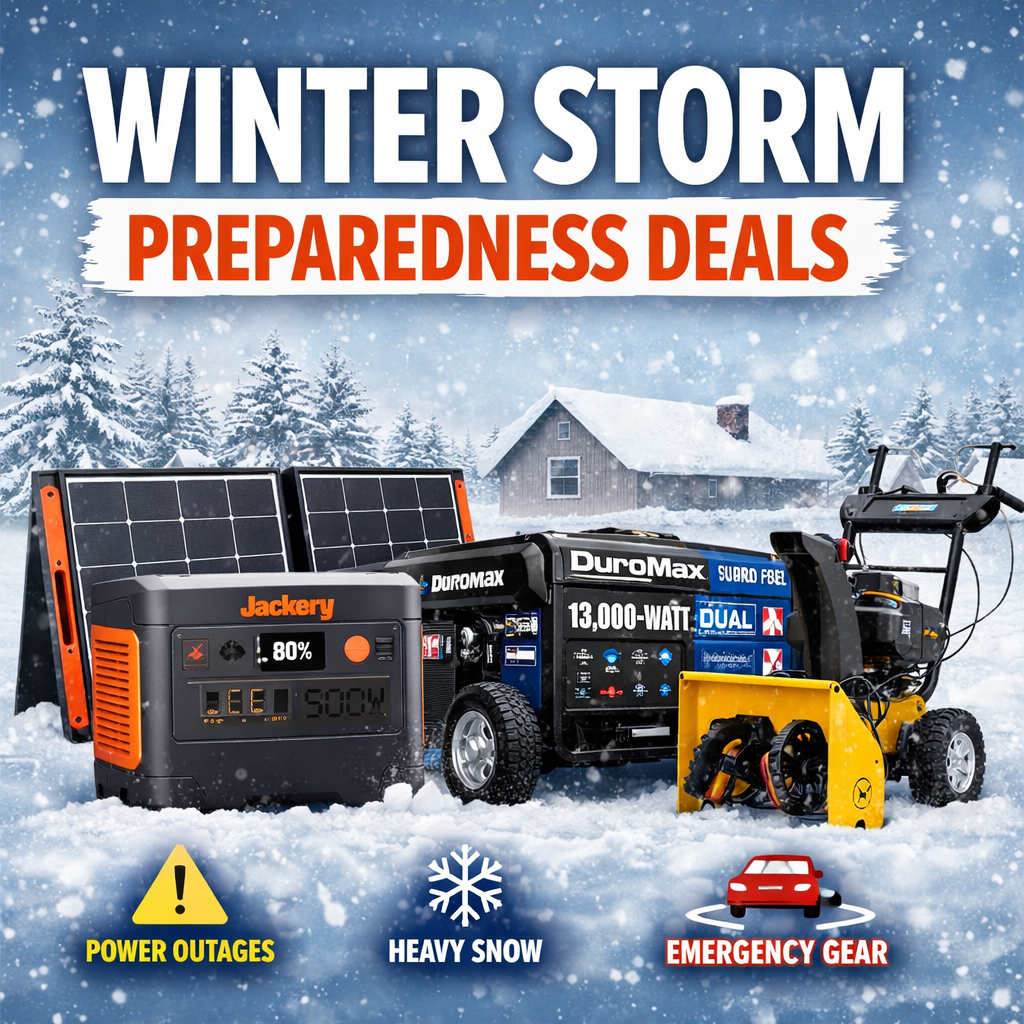 🌨️ Winter Storm Preparedness Deals 2026