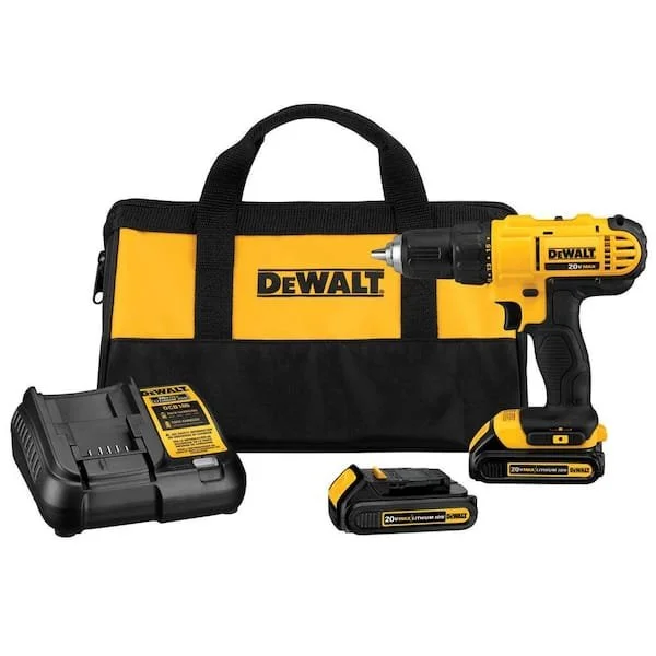 Today Only DEWALT 20V MAX Drill Driver Kit $99 (Save $80)