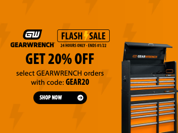Save 20% on GEARWRENCH Tools with Code GEAR20