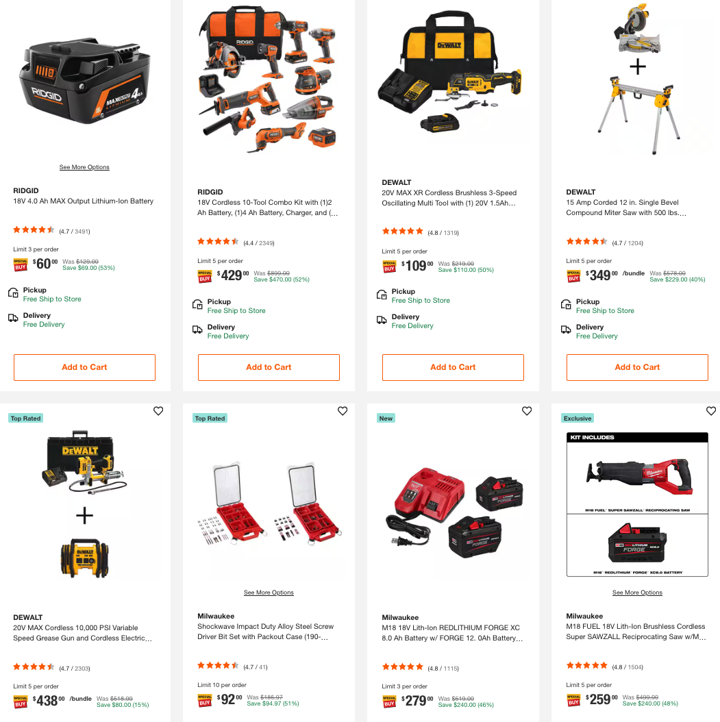 Today Only: Up to 60% Off Tools and Outdoor Gear