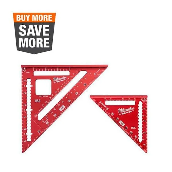 44% Off Milwaukee Rafter and Trim Square Set – Now $19.97