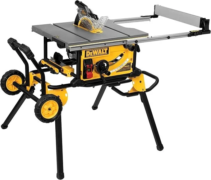 Save 16% on the DEWALT 10-Inch Table Saw with Rolling Stand