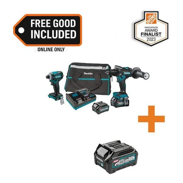 $469 Makita 40V XGT 2 Tool Combo Deal Save $169