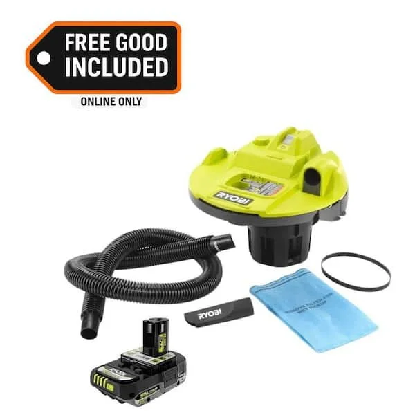 60% Off RYOBI ONE+ Bucket Vacuum $64.97 Deal