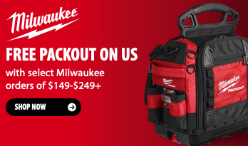 Free Milwaukee PACKOUT Organizer with $149+ Purchase