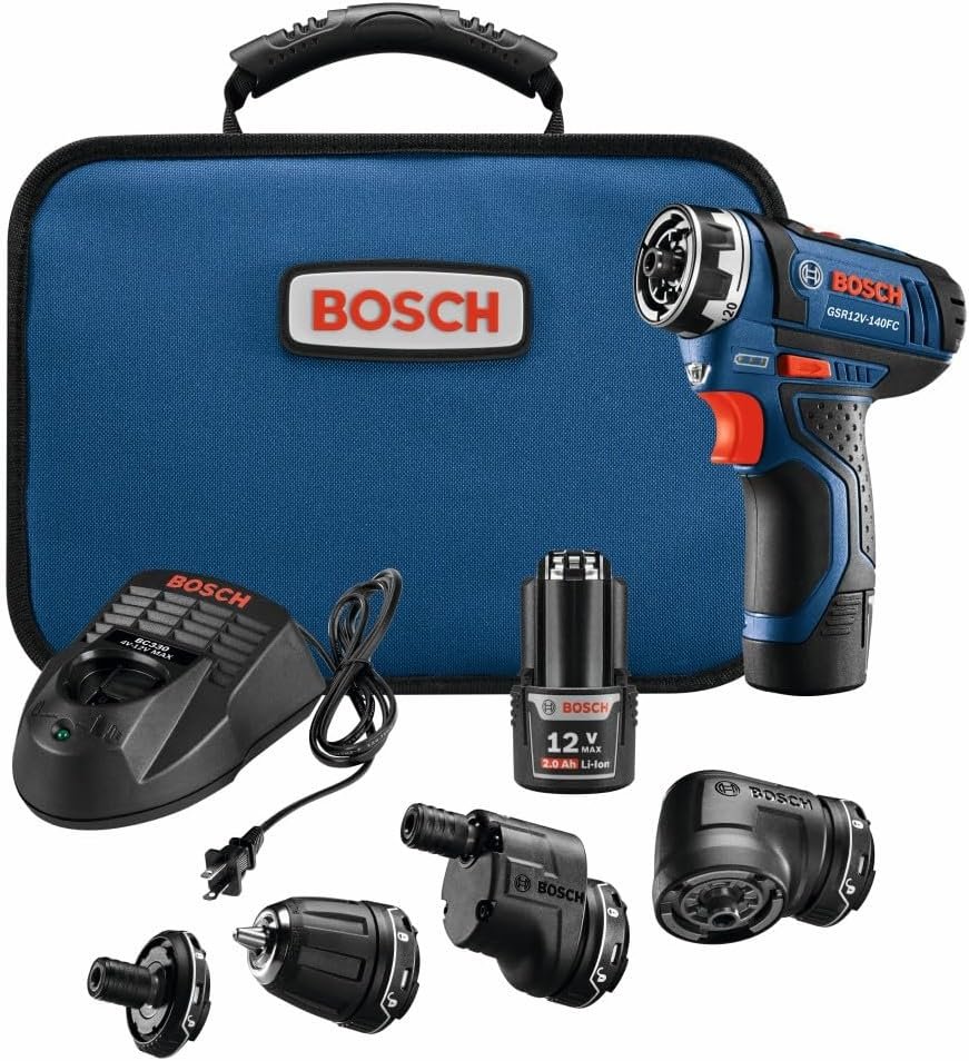 39% Off Bosch 12V Flexiclick Drill Deal Now $140