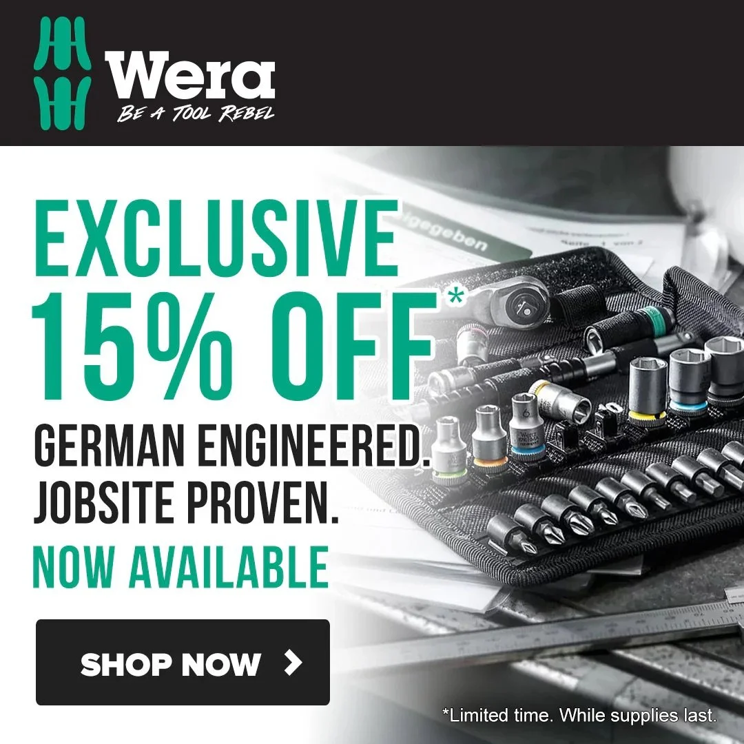 15% Off Select Wera Hand Tools Deal