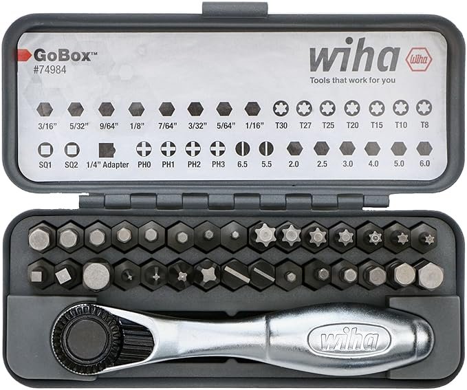 Wiha 74984 32 Piece GoBox Bit Set $22.94 Save 18% Deal