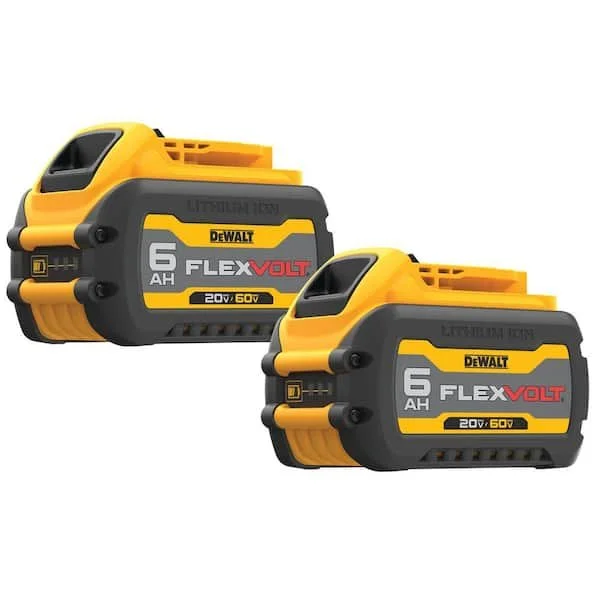 Save $100 DeWALT FLEXVOLT 6.0Ah 2 Pack $199 Deal