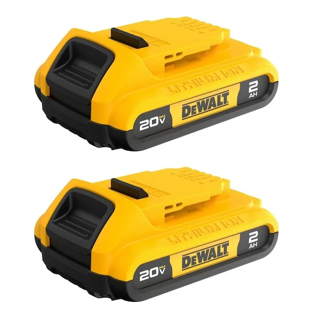 $99 DEWALT 20V 2Ah Battery 2 Pack Deal