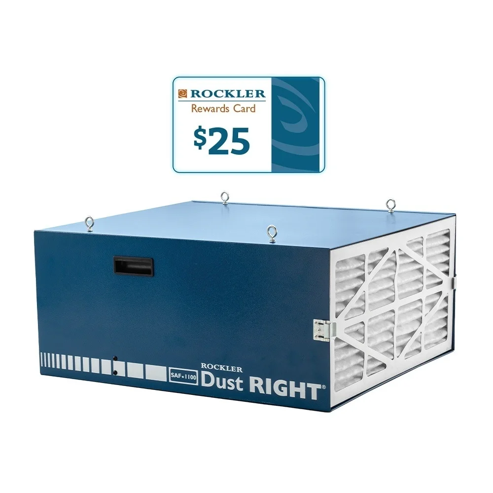 Save $100 Dust Right Air Filtration Unit Deal