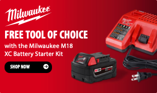 Milwaukee M18 XC 5.0 Starter Kit Deal $199 Save $20