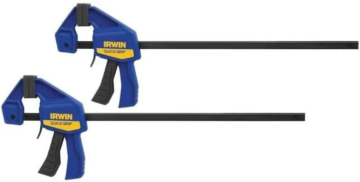 50% Off IRWIN QUICK GRIP Mini Bar Clamp 2 Pack Save $20