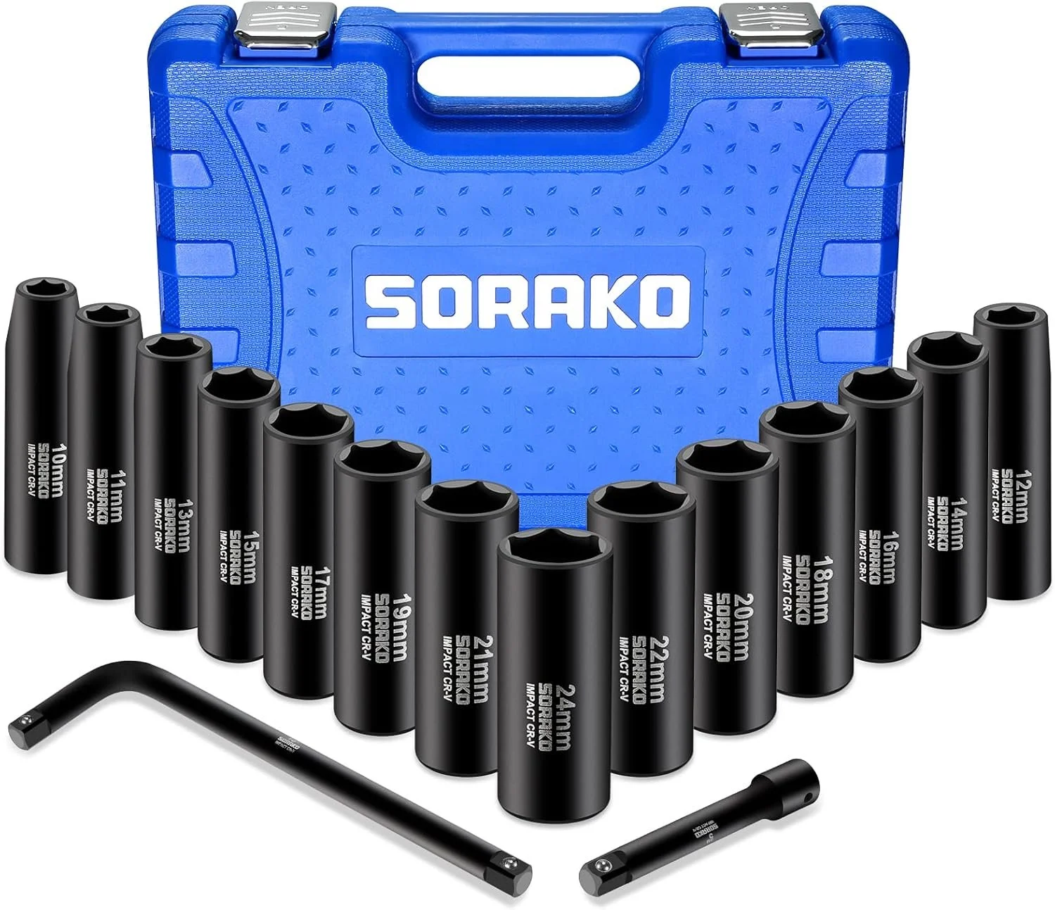 43% Off SORAKO 1/2 Inch Impact Socket Set Deal