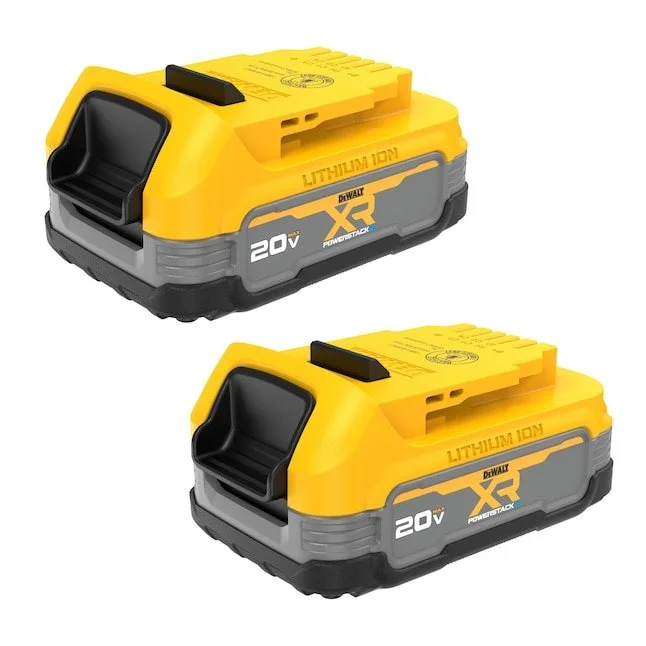 DEWALT XR POWERSTACK 2 Pack Deal Save $60