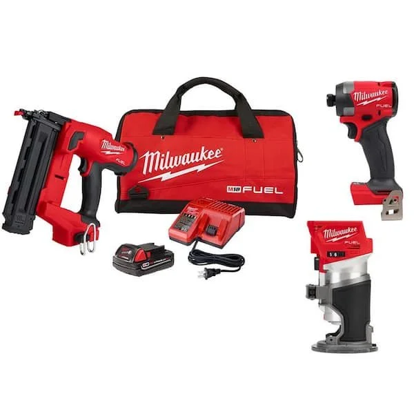 $290 Off Milwaukee M18 FUEL GEN II Brad Nailer Deal $539