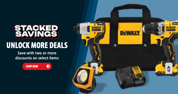Stacked Savings Tool Deal Ends Feb 28