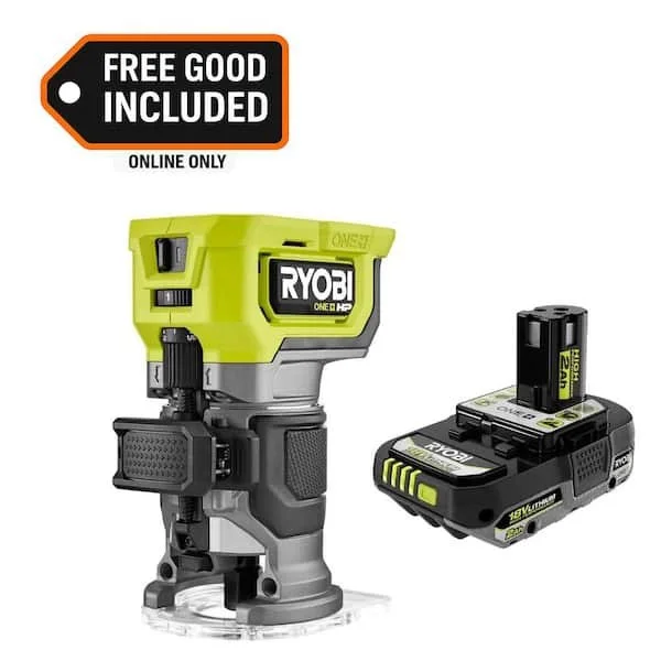 $129 RYOBI ONE+ HP Router