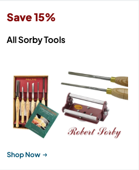 15% Off Sorby Turning Tools Deal