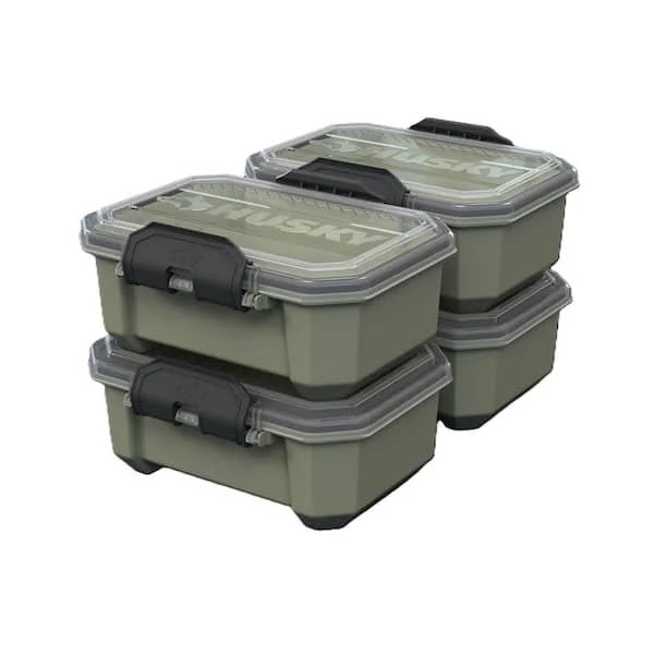 Today Only Husky Waterproof Storage 4 Pack $29.96 Deal
