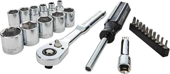 32% Off CRAFTSMAN 24Pc Tool Set $19.10 Deal