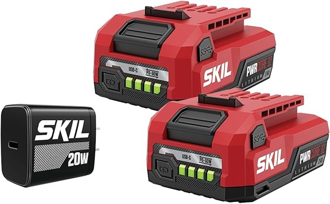44% off SKIL PWR CORE 12 Battery Starter Kit $49.99 Deal