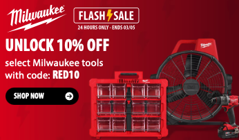 Milwaukee Tool Deal Save 10% With Code RED10
