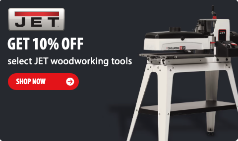10% Off Jet Woodworking Tools Deal From $98