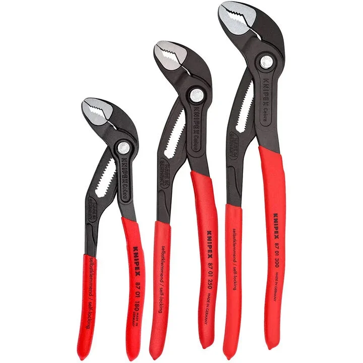 Today Only Save 24% on Knipex Cobra 3pc Pliers Set