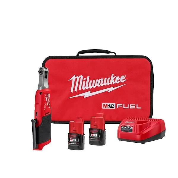 Today Only Save $117 on Milwaukee M12 FUEL Ratchet Kit $182