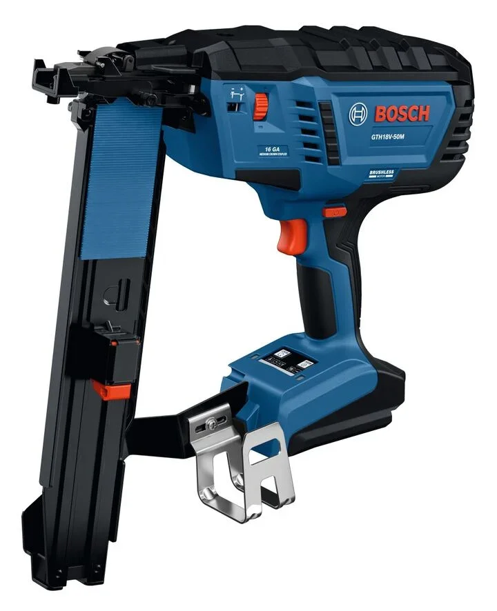 Save $140 on Bosch 18V Brushless Crown Stapler $509 Deal