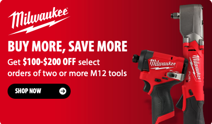 Save up to $200 on Milwaukee M12 Tools at Acme Tools