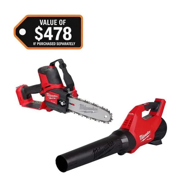 Today Only Save $120 on Milwaukee M18 FUEL Pruning Saw Kit