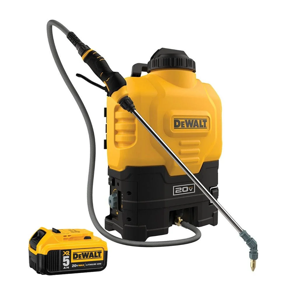 Save $120 on DEWALT 20V MAX 4 Gallon Backpack Sprayer $298