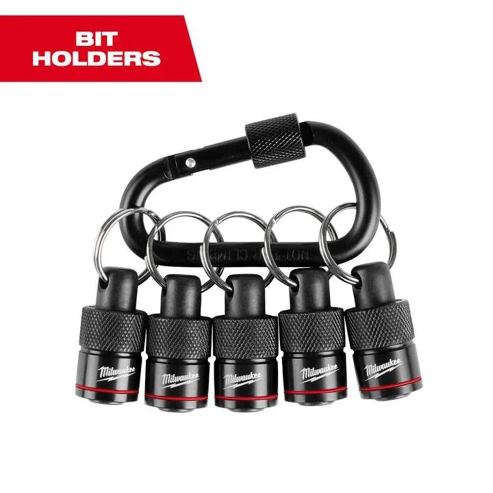 Today Only Save 35% on Milwaukee Bit Holder with Carabiner $12.97