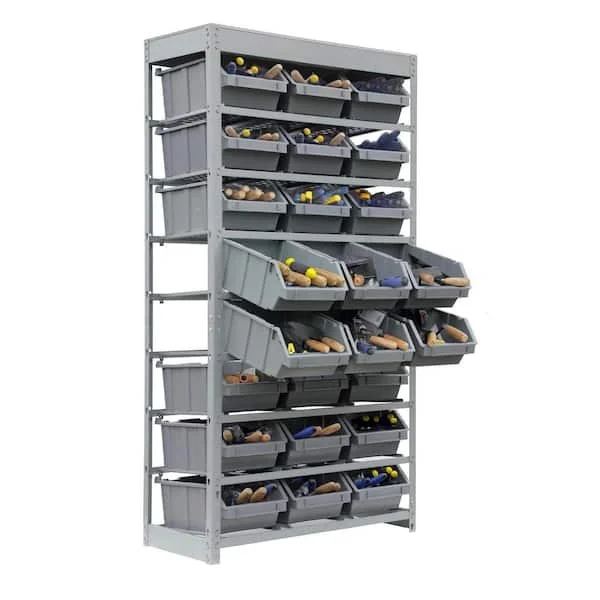 Today Only Save $95 on KING'S RACK 8 Tier Bin System $284.99