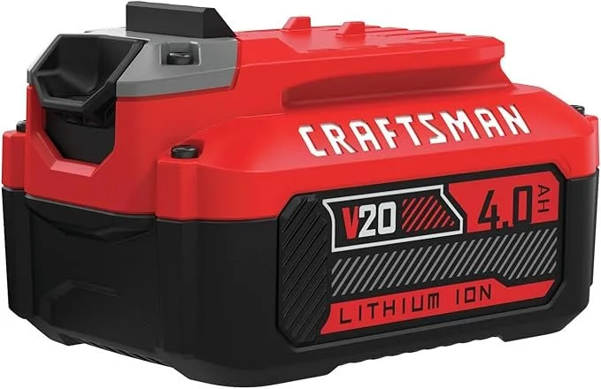 Save 59% on CRAFTSMAN V20 4.0Ah Lithium Ion Battery $49