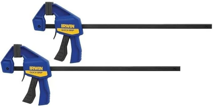 Save 50% on IRWIN QUICK GRIP Mini Bar Clamp 2 Pack $19.99