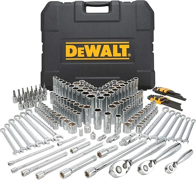 Save 26% DEWALT 204 Piece Mechanics Tool Set $192