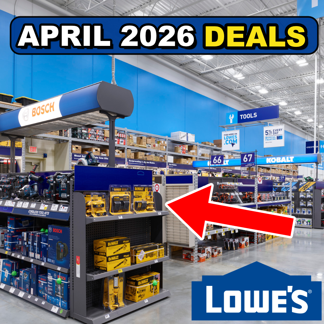 Best Lowe's Tool Deals: Updated April 2026